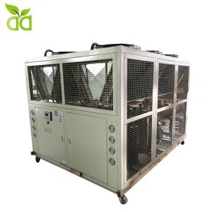 50HP 35Ton Comhtháite Copeland Scroll Compressor Uisce Chiller tSín Aeir fhuaraithe Do Soap Factory
